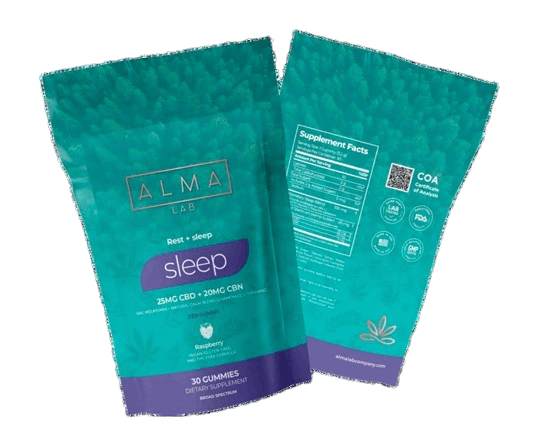 Alma Gummy Sleep 750mg CBD, 600mg CBN