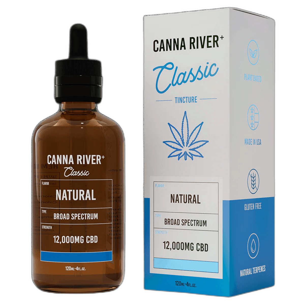 Canna River Broad Spectrum Classic CBD 6.000mg
