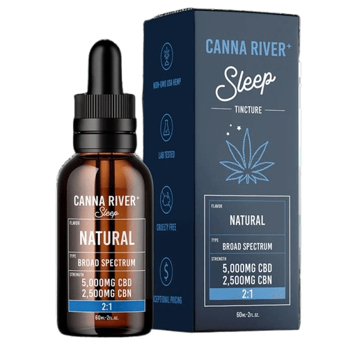 Canna River Broad Spectrum Sleep CBD:CBN 2:1 5000mg CBD, 2500mg CBN