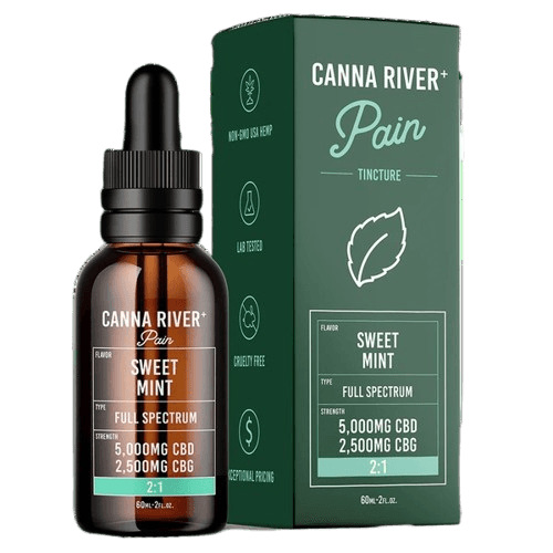 Canna River Full Spectrum CBD:CBG Pain 5000mg CBD, 2500mg CBG