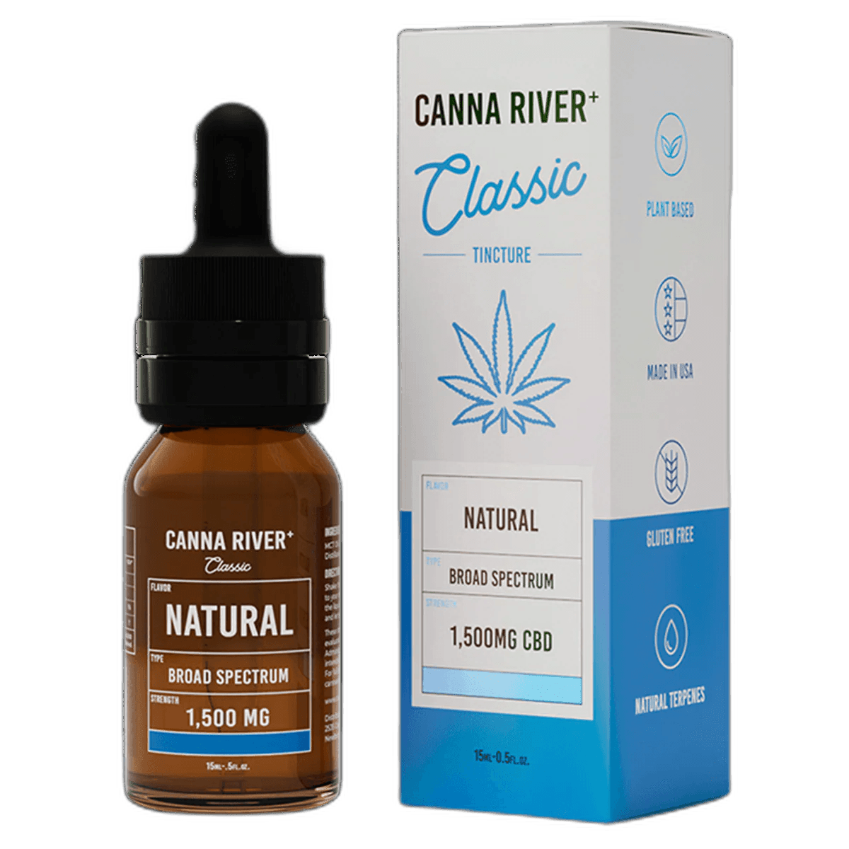 Canna River Full Spectrum Classic CBD 1.500mg