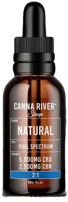 Canna River Full Spectrum Sleep CBD:CBN 2:1 5000mg CBD, 2500mg CBN