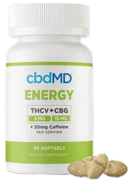 cbdMD Energy 3mg THCV 15mg CBG