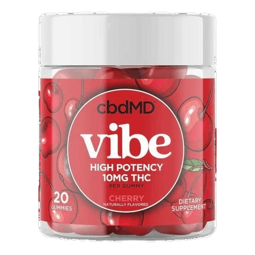 cbdMD Vibe Gummies High Potency 10mg THC